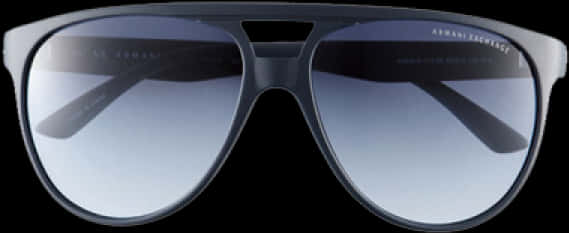 Designer Sunglasses Black Frame Gradient Lenses