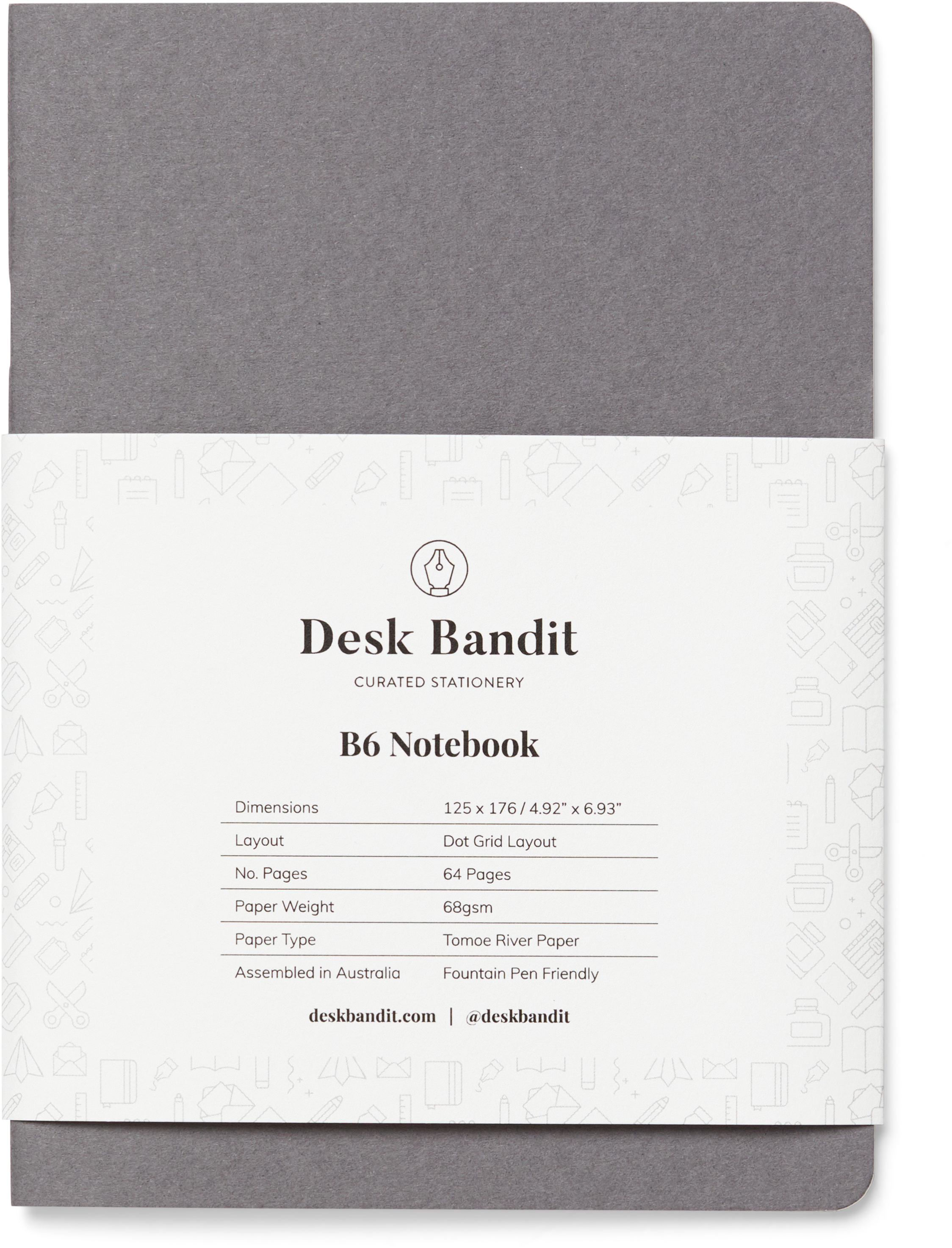 Desk Bandit B6 Notebook Product Image