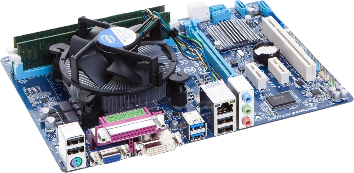 Motherboard Bundle - Gigabyte P55 Us3l, HD Png Download PNG with transparent background