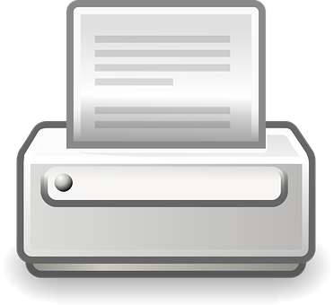 Desktop Printer Icon