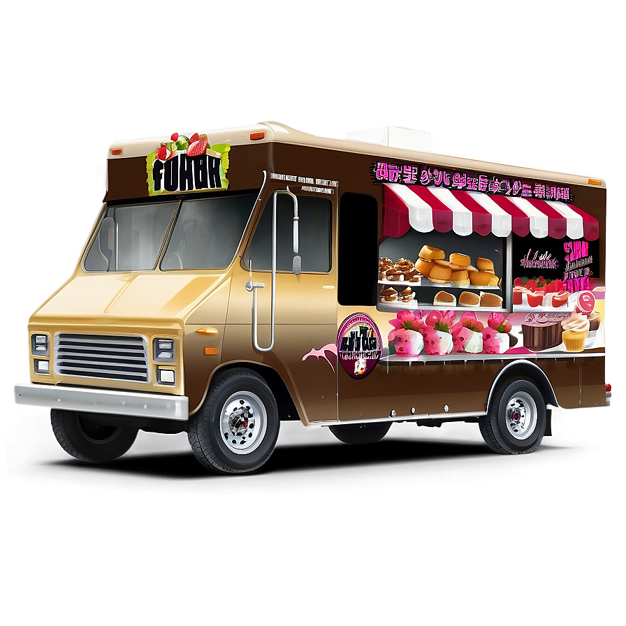 Dessert Food Truck Png 12