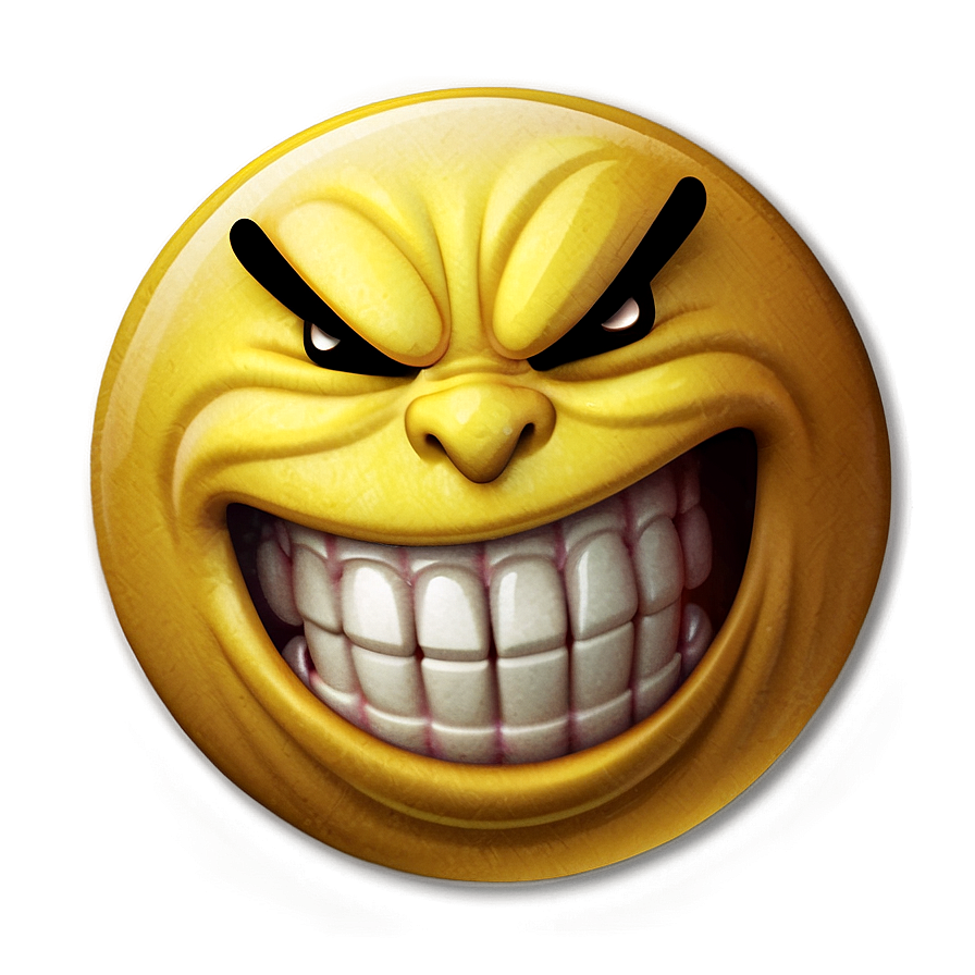 Detailed Angry Emoji Png Ota47