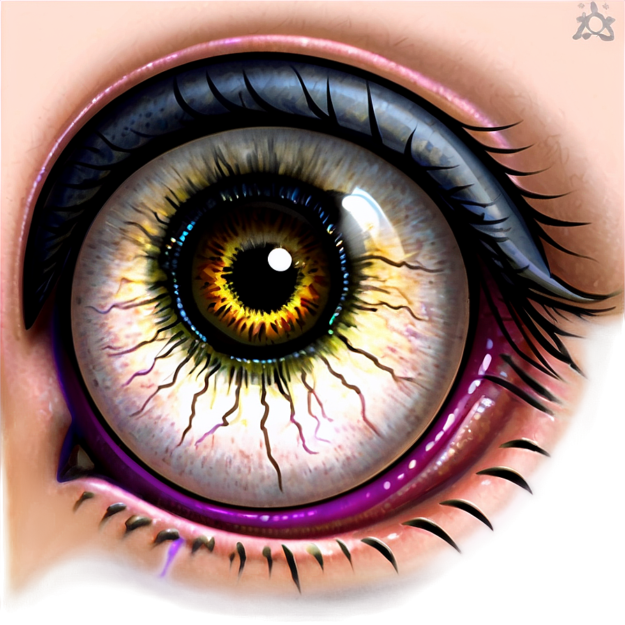 Detailed Anime Eyes PNG 05252024 PNG image with a transparent background, free high-resolution download