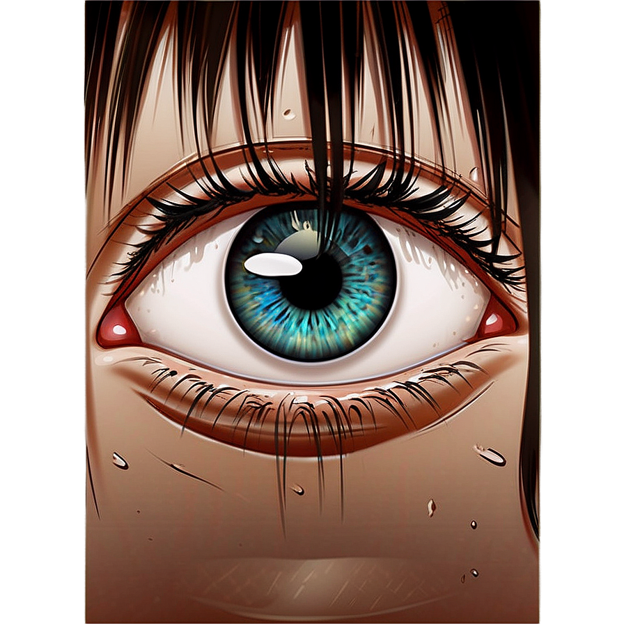 Detailed Anime Eyes PNG upb79 PNG image with a transparent background, free high-resolution download