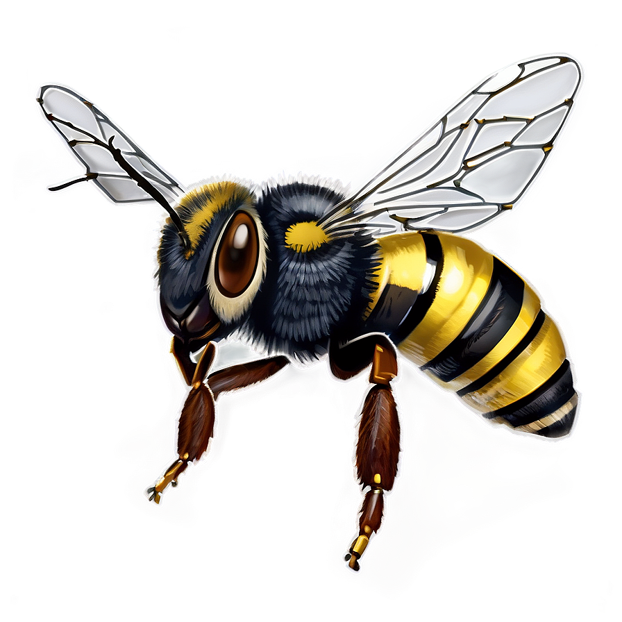 Detailed Bee Png 05232024