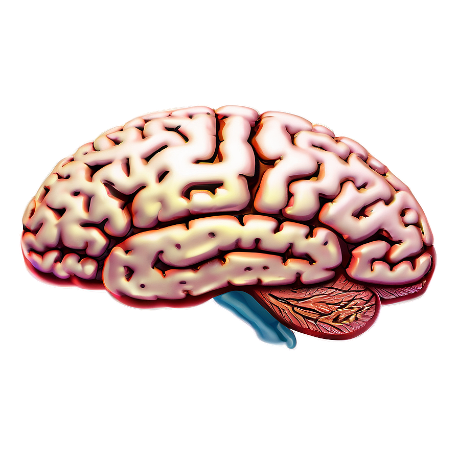 Detailed Brain Outline Png Enj