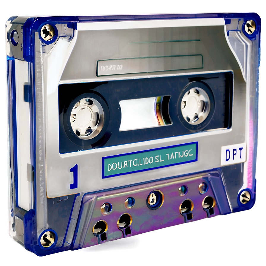 Detailed Cassette Tape Png 05252024