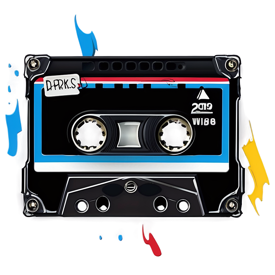 Detailed Cassette Tape Png Ijd