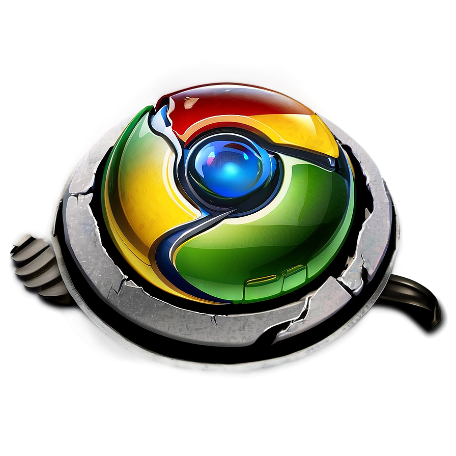 Detailed Chrome Browser Icon PNG gpv93 PNG with transparent background