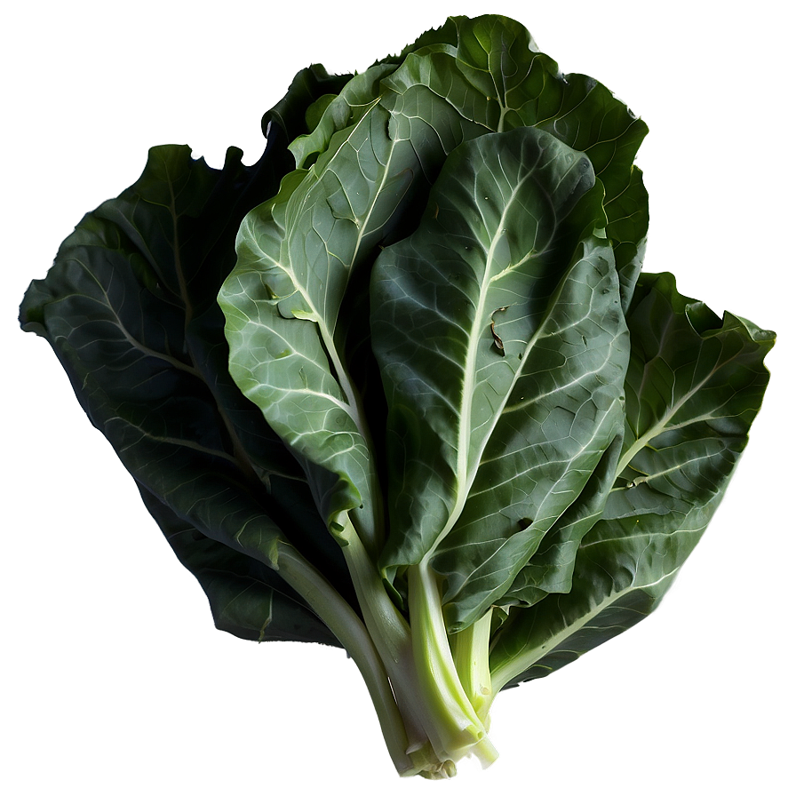 Detailed Collard Greens Png Hhd