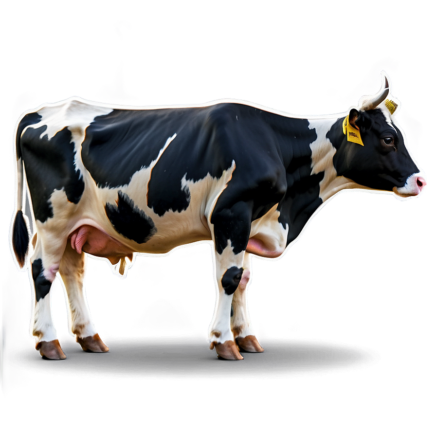 Detailed Cow Spots Illustration Png Eoj45