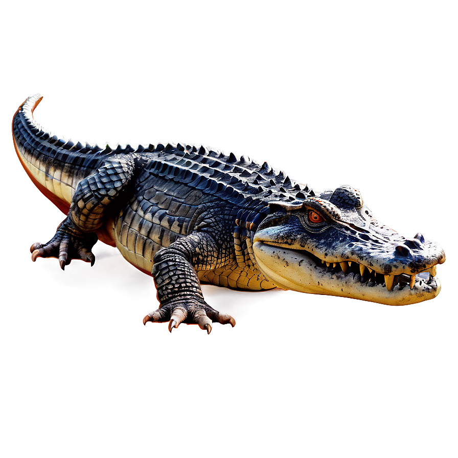 Detailed Crocodile Drawing Png Oyh