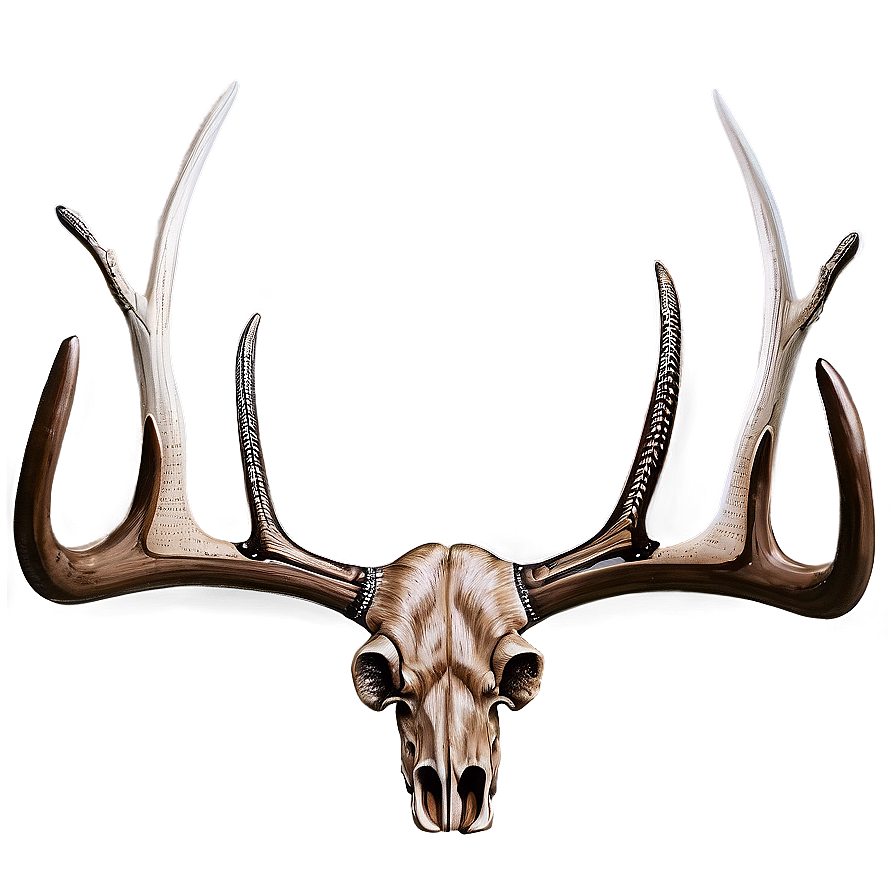 Detailed Deer Antler Engraving Png Psh79