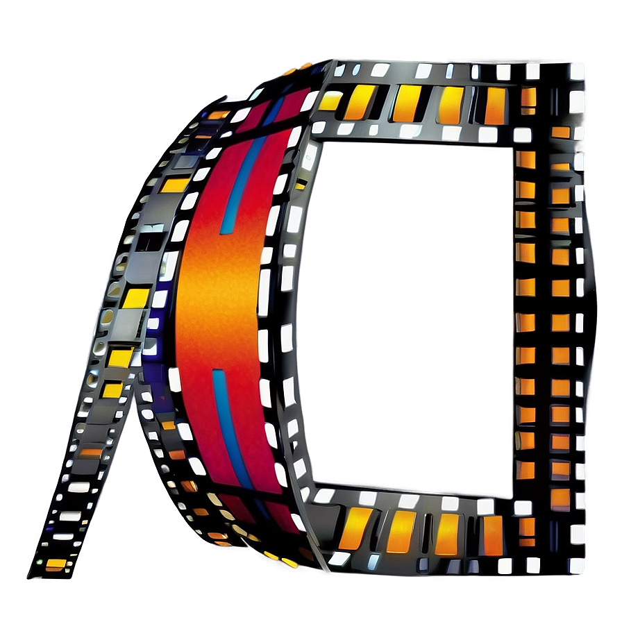 Detailed Film Frame Illustration Png 47