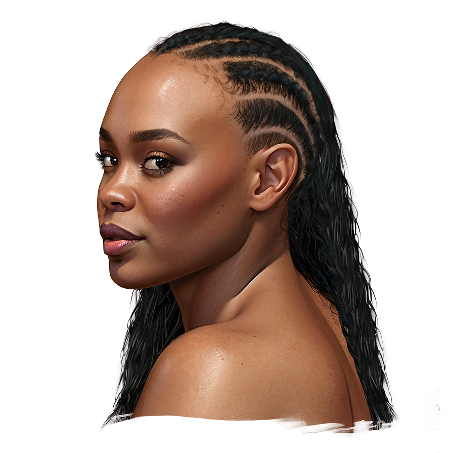 Detailed Hair Edges Png 78