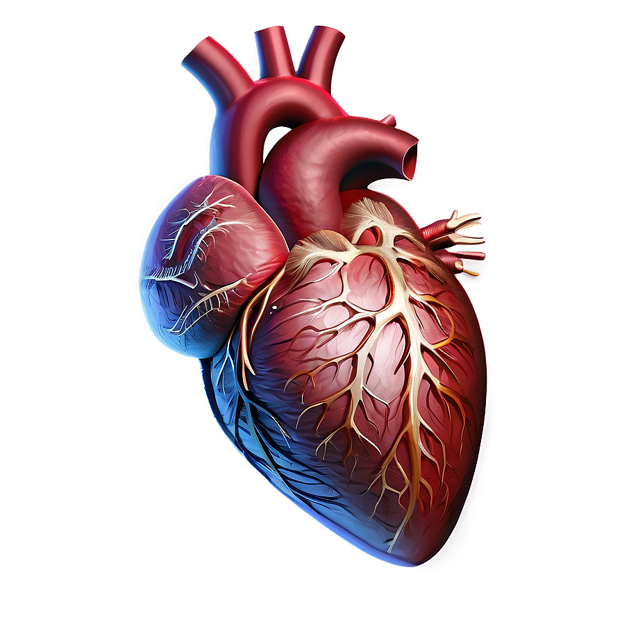 Detailed Heart Drawing Png Kbu