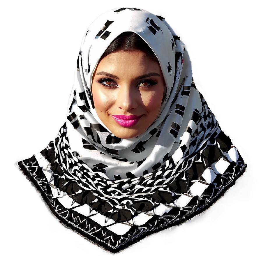 Detailed Keffiyeh Weave Pattern Png Uwi1