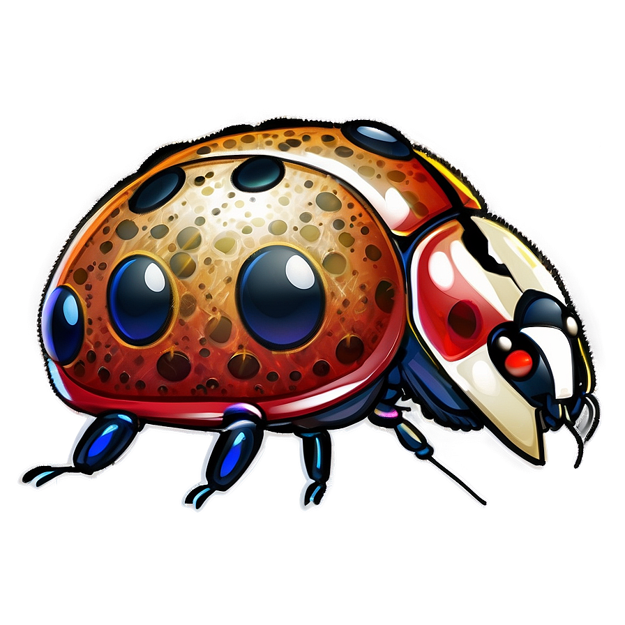 Detailed Ladybug Sketch Png Kca