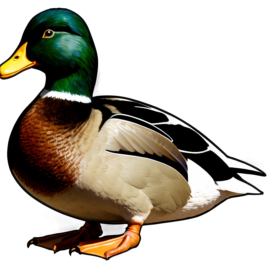 Detailed Mallard Duck Png 06262024