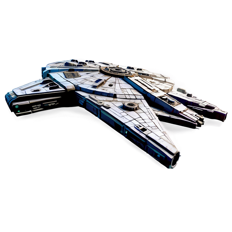 Detailed Millennium Falcon Model Png Jvh