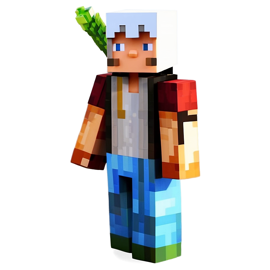 Detailed Minecraft Characters Png 05252024