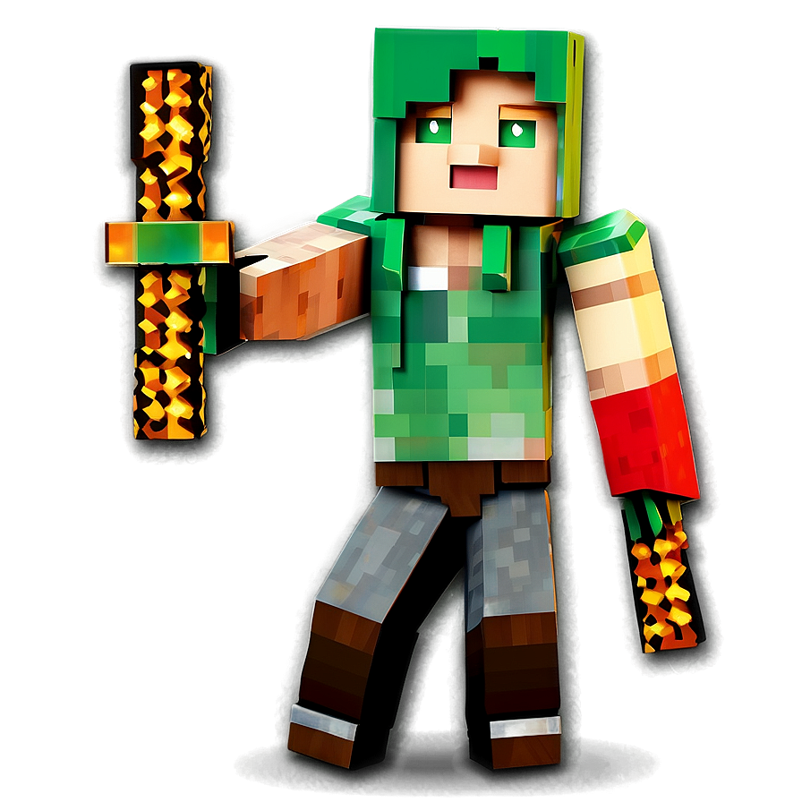 Detailed Minecraft Characters Png 62