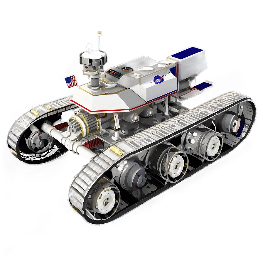 Detailed NASA Rover PNG gvn68 PNG with transparent background