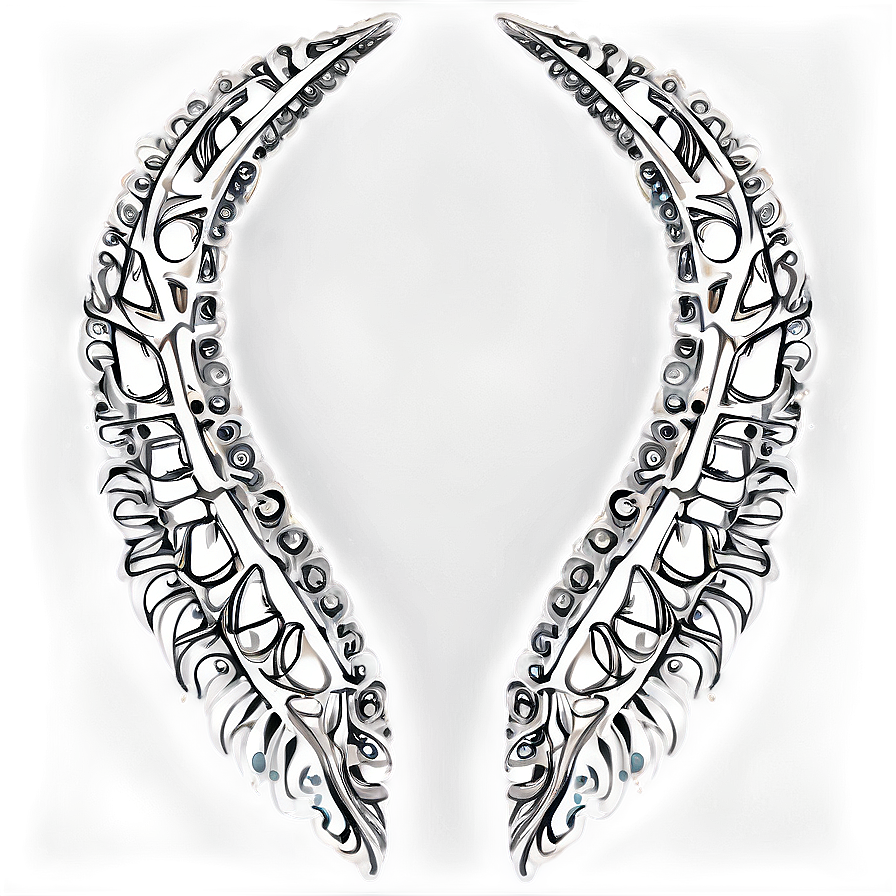 Detailed Neck Tattoo Drafts Png 27