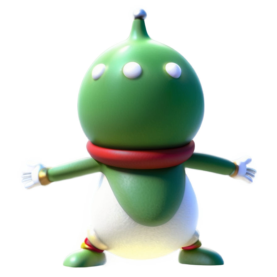 Detailed Olimar Artwork Png Tgj11