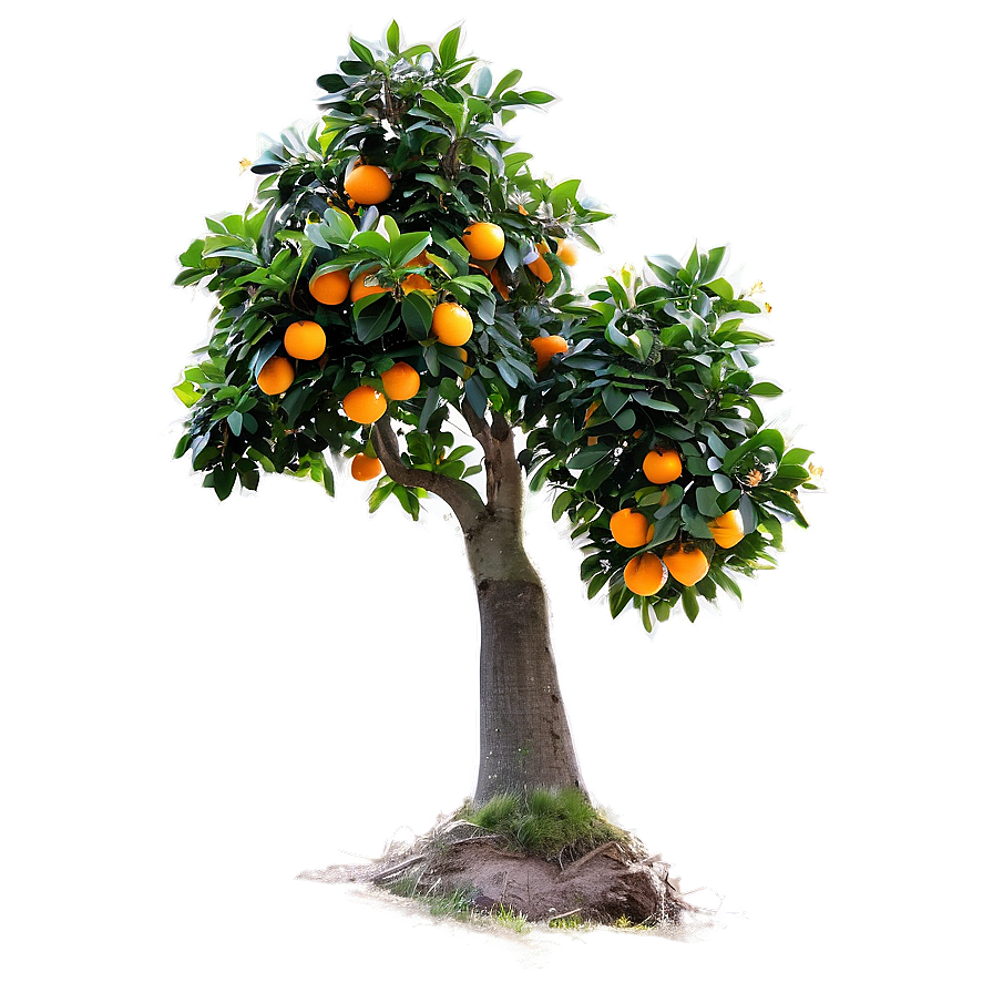 Detailed Orange Tree Png Wwu57