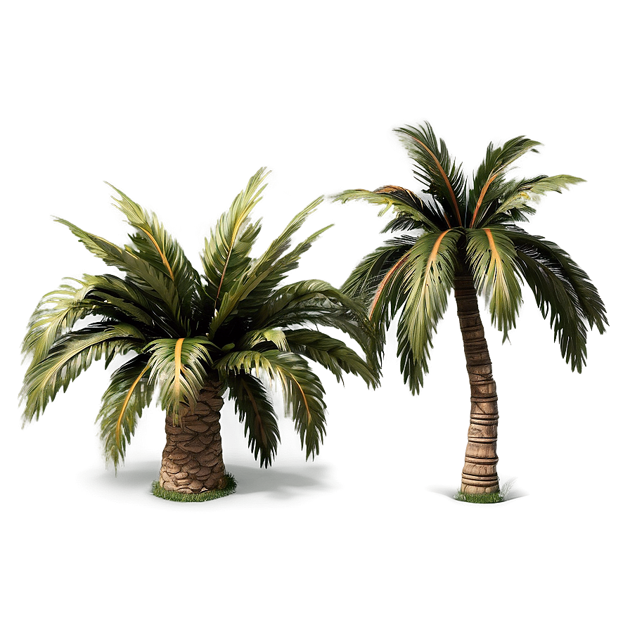 Detailed Palm Tree Png 04292024