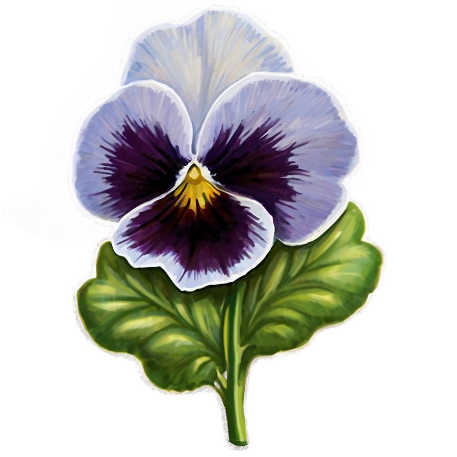 Detailed Pansy Png 06232024