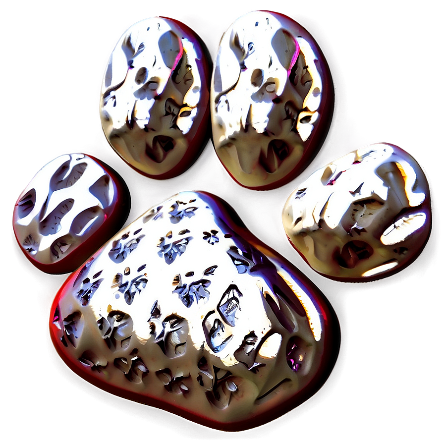 Detailed Paw Print PNG 05042024 PNG with transparent background