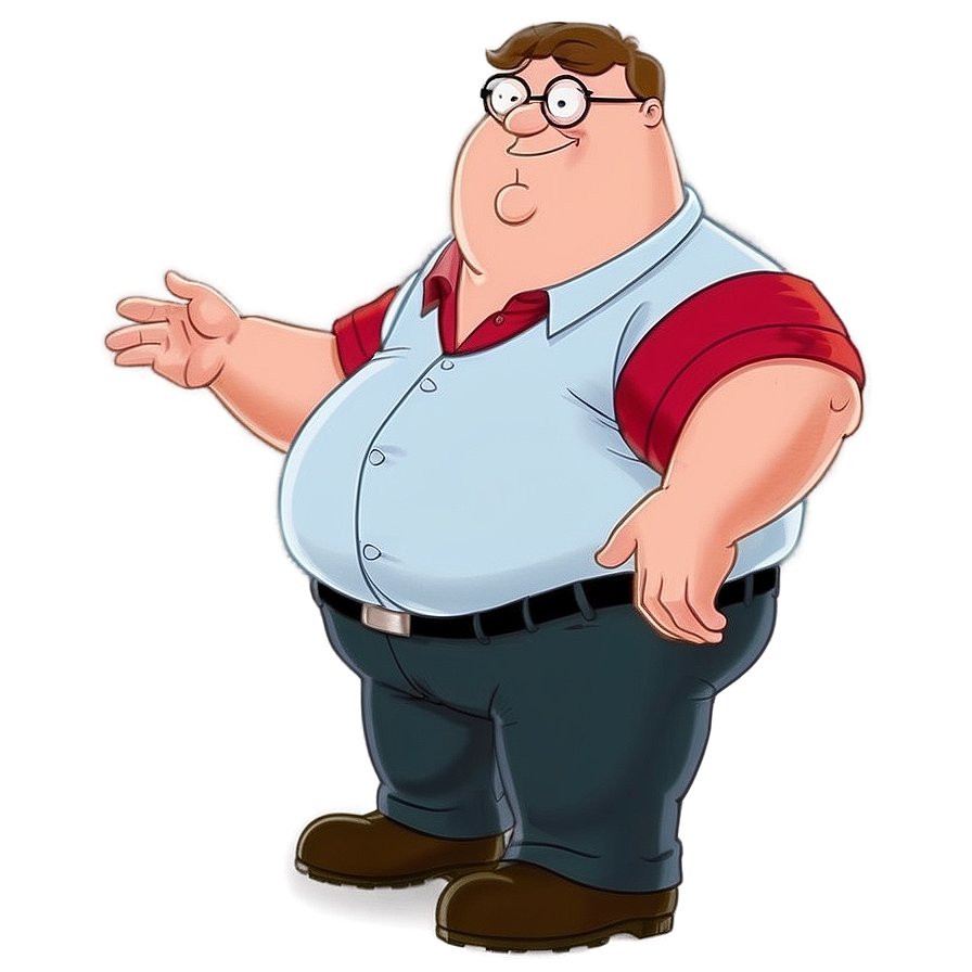 Detailed Peter Griffin Art PNG 05062024 PNG with transparent background
