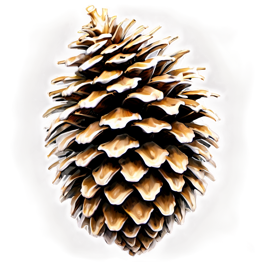 Detailed Pine Cone PNG 06202024 PNG image with a transparent background, free high-resolution download