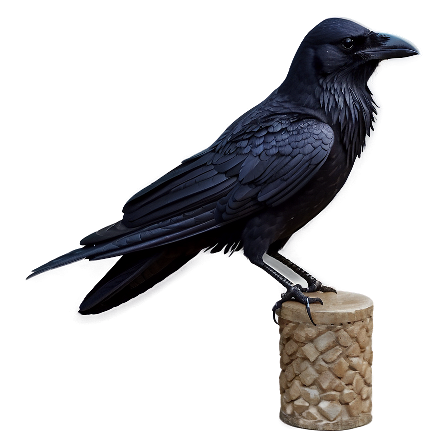 Detailed Raven Png 21