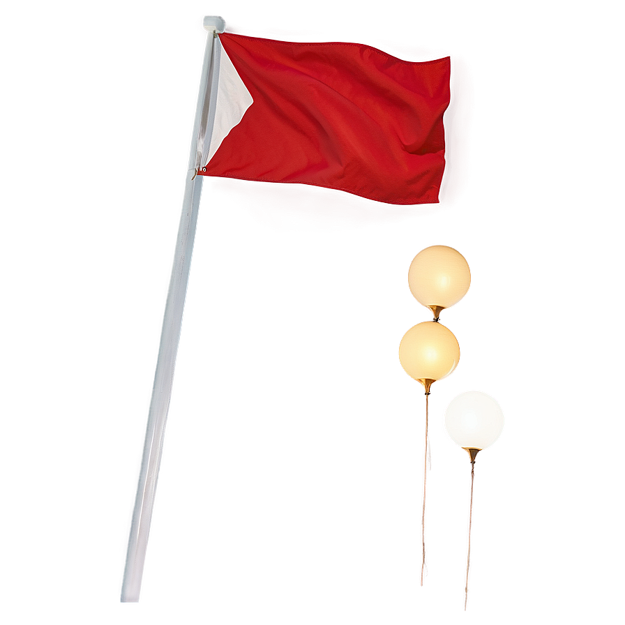 Detailed Red Flag Representation Png 05252024