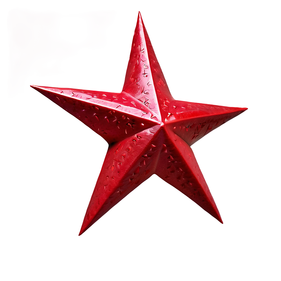 Detailed Red Star Png Qud62