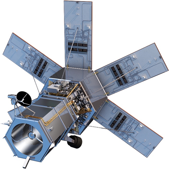 Detailed Satellite Model Isolated