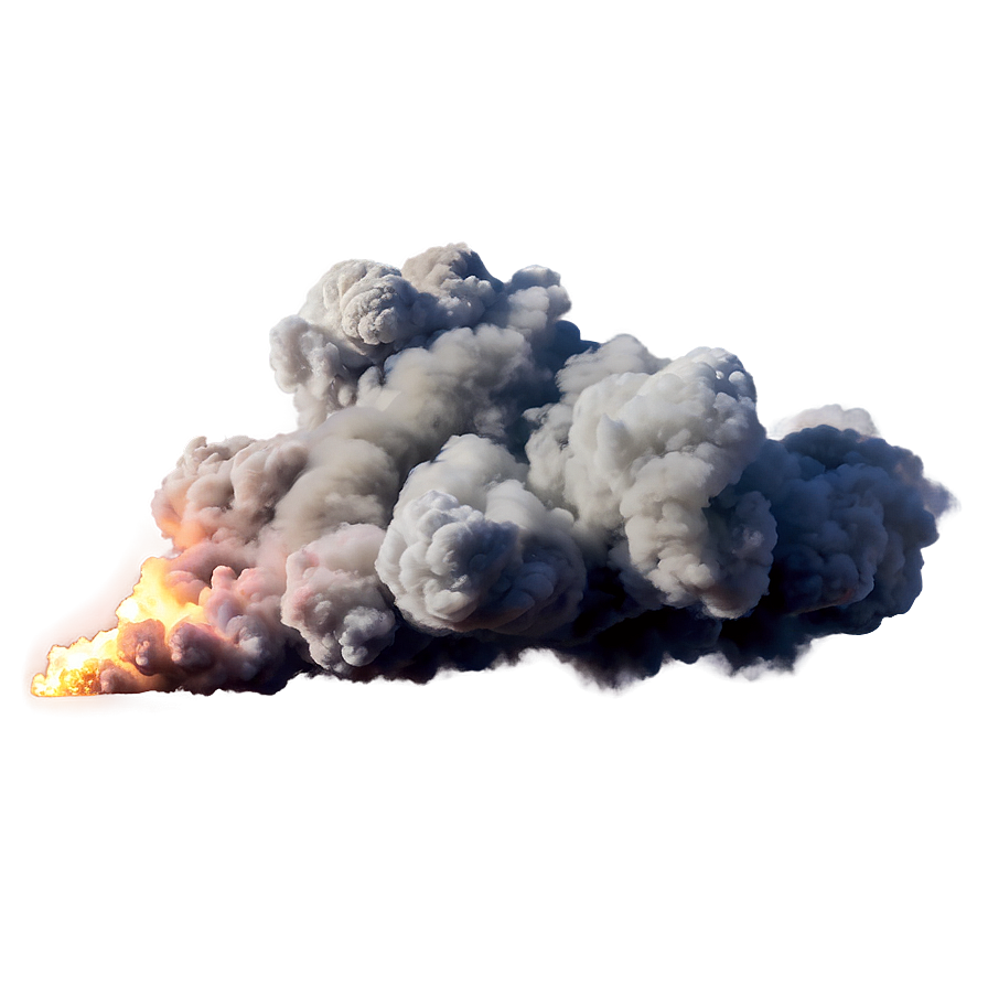 Detailed Smoke Explosion Drawing Png Nkp