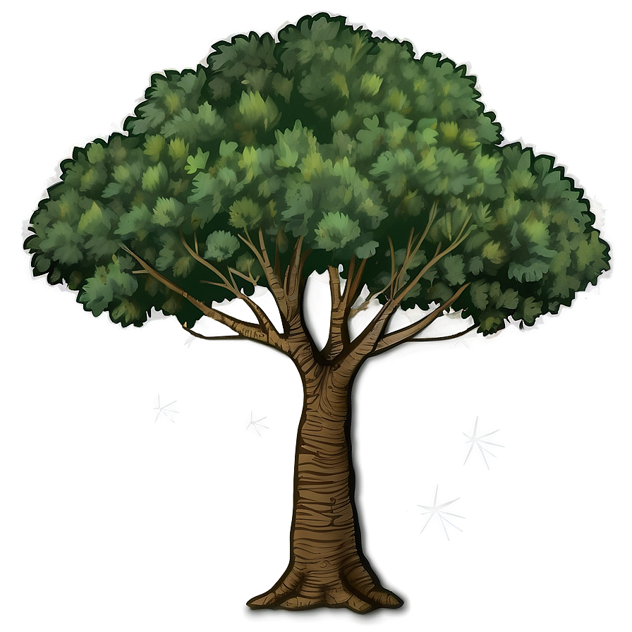 Detailed Tree Elevation Png 39