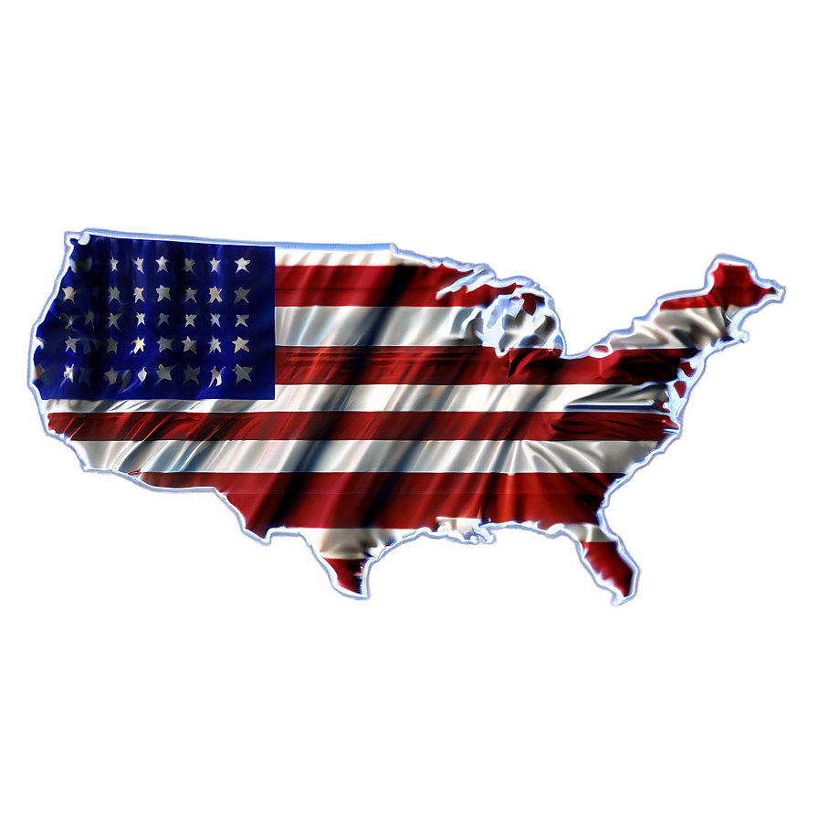 Detailed Usa State Outline Png 86