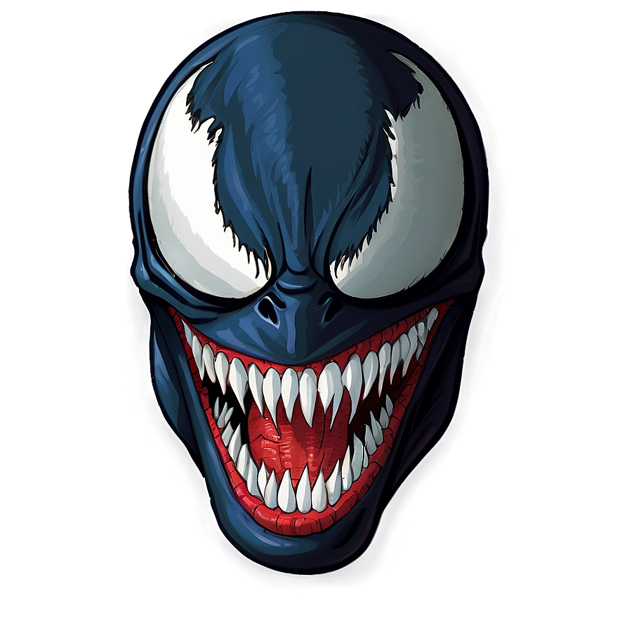 Detailed Venom Sketch PNG yms52 PNG with transparent background