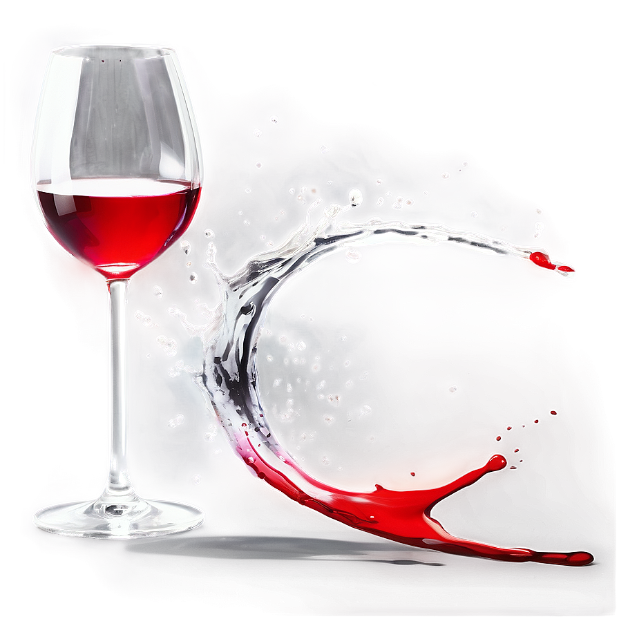 Detailed Wine Splash Png 06282024