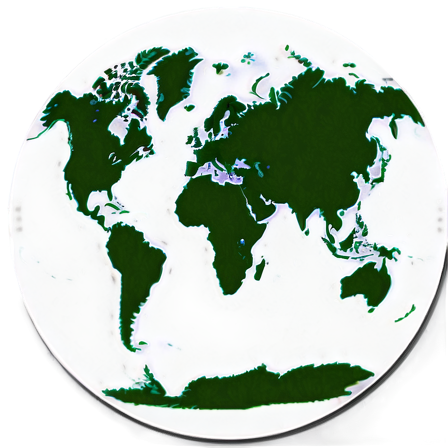 Detailed World Map Drawing Png Qee