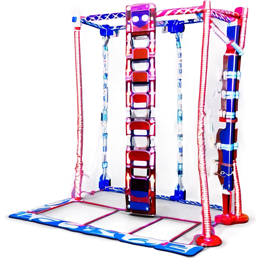 Detailed Wrestling Ring Structure Png 97