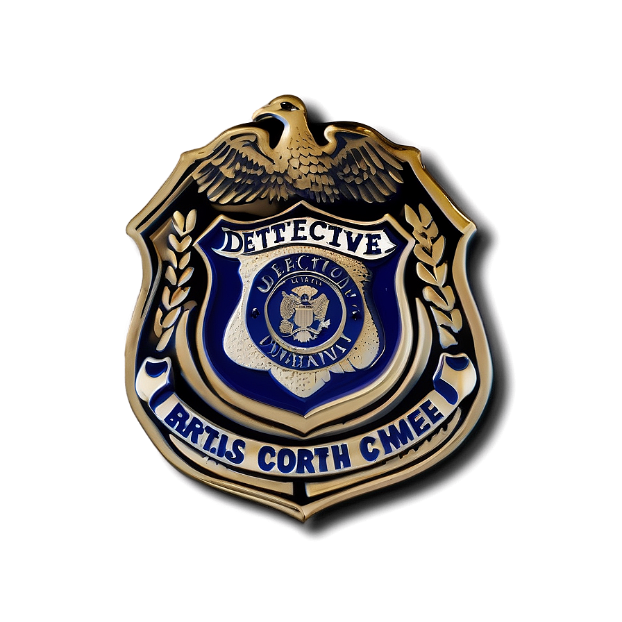 Detective Badge Png Xdm25