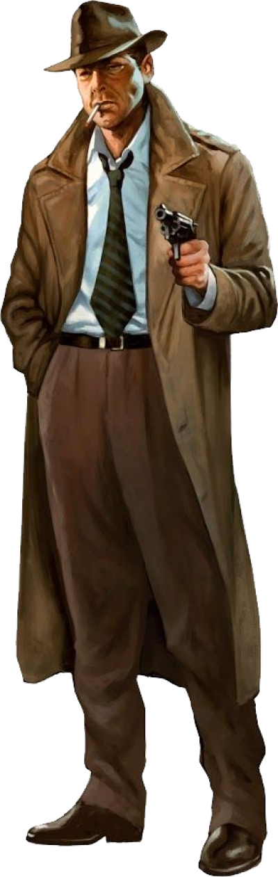 Detective Character Concept Art, HD Png Download PNG with transparent background