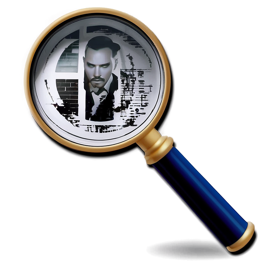 Detective Magnifying Glass PNG 05042024 PNG with transparent background