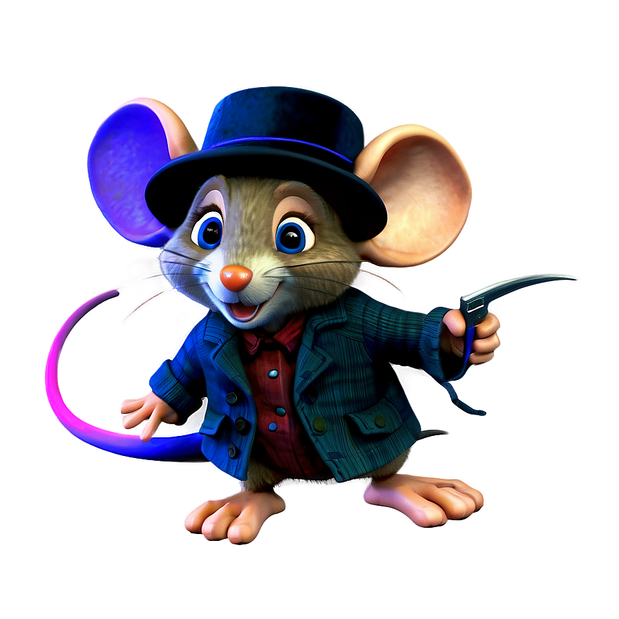 Detective Mouse Png Qcn92